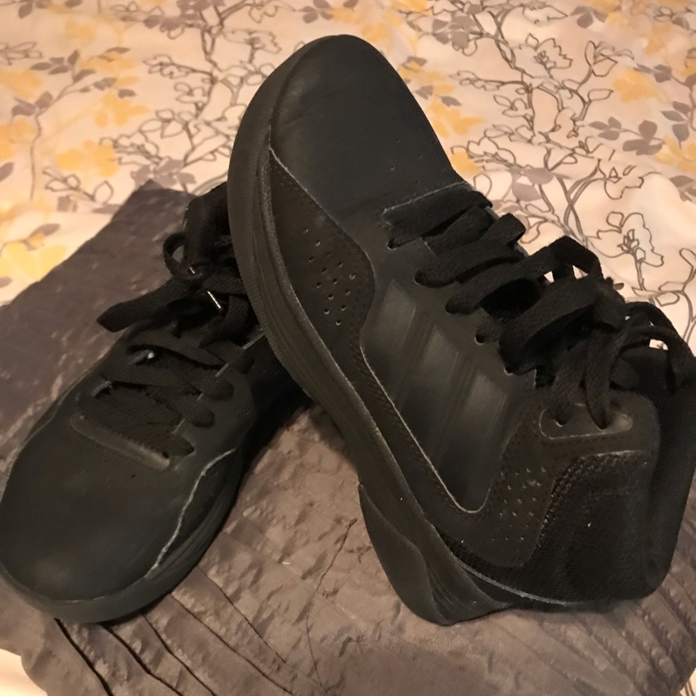 Black Adidas Basketball Shoes